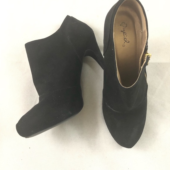 Qupid Women’s Black high heels 8 - Picture 3 of 7